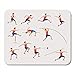 Produktbild Mauspads Pole Jump Sport Sportler Leichtathletik Männer Spiele Action Übung High Discus Mauspad für Notebooks, Desktop-Computer Mauspads, Bürobedarf 10x12 Zoll