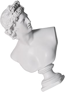 Toddmomy Feine Harzstatue Griechische Mythologie Deko Weiß für Haushalt und Bücherregal mit Filigraner Verarbeitung und Stilvollem Design als Dekorative Skulptur