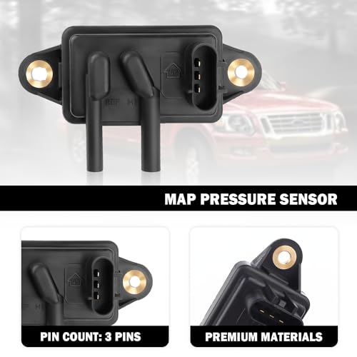 Ihotder IHOTDER-FAN KUI CHUAN GAN-0704 Egr Sensor Compatible With 1994-2010 Ford Lincoln Mercury,Replacement Oem#Dpfe15,3S4Z9P449Aa, 98Bb9J460Ab,Dpfe Sensor For Prevention Of Egr Valve Failure thumb #4