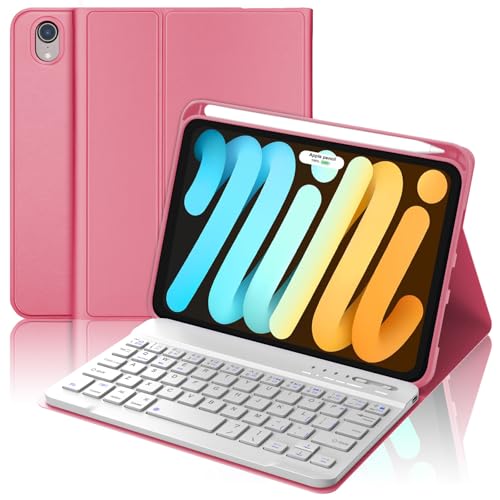 [2025NŐV^] iPad mini7 L[{[h A17 ProA2024 iPad mini6 L[{[hP[X y ^ Apple penci[\ CX BluetoothL[{ [h E Cz ϋv I[gX[v@\