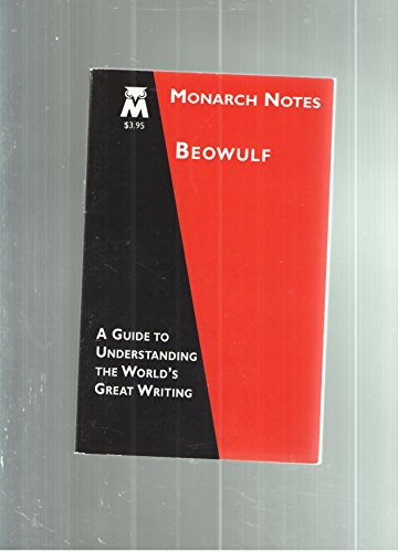 Beowulf (Monarch Notes) 0760705607 Book Cover