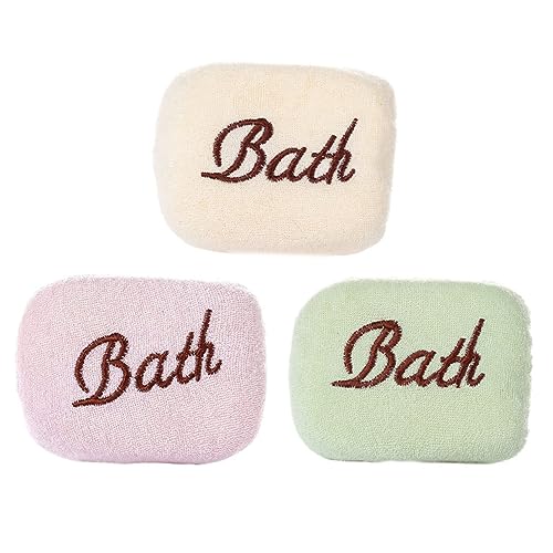 Éponge de bain bébé lot de 5 pour la toilette quotidienne des nouveau-nés
