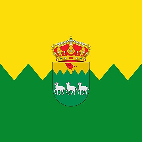 magFlags Bandera Large Municipal Paño cuadrado de proporción 1 1; cortado encajado al centro | 1.35m² | 120x120cm