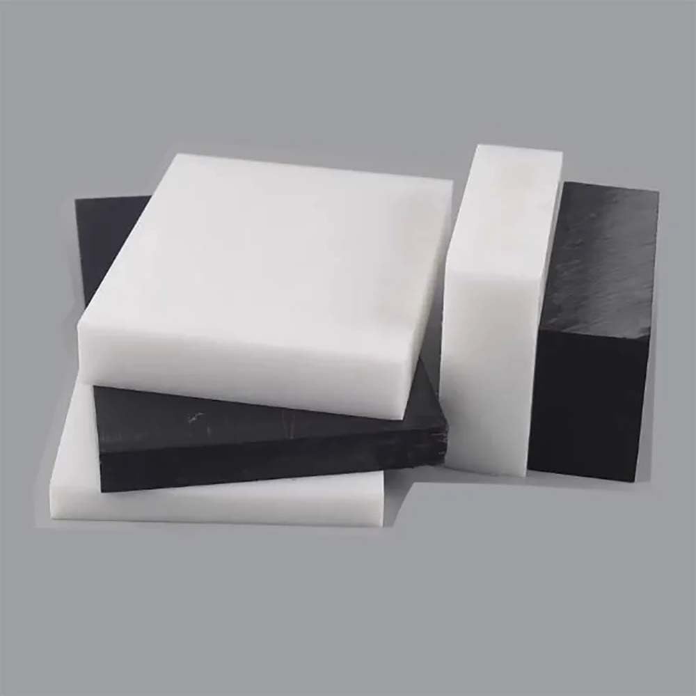 Schwarze/weiße POM-Platte 100x100mm, 3-60mm Dick - Technische Kunststoffplatte For CNC-Fräsen, DIY-Handwerkzeugteile Und Modellbau (1 Stück)(White,60x100x100mm)