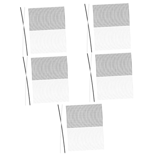 ibasenice 5sets Fretboard Inlay Maker for Guitar Fret Rocker for Guitar Fretboard Dots 60pcs*5