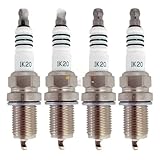 IK20-5304 90919-01212-DZ Iridium Spark Plug 4PCS Compatible for Volkswagen Audi Toyota Mitsubishi Su