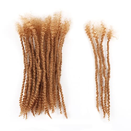 Orientdreads Textured Locs 8-30Inch 0.4 0.6 And 0.8 Thickness Options 100% Real Human Hair Dreadlock Extensions For Man/Women Full Head Handmade Permanent Loc Extensions Bundles Can Be Dyed Bleached Curled And Twisted (10In 0.6Cm (20 Strands), #27) #TOP1