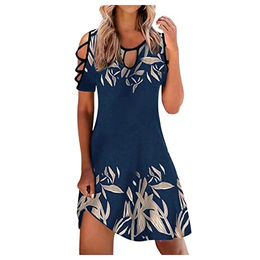Tunique Femme Longue Sans Manche Longue Robe Cotton en Line Blanche Col en V Ete Pas Cher Grande Taille Robe Rétro Maxi Robe Lâche Couleur Unie Bohème Ete Mi-Longue Dress pour Fêter Robe Africaine