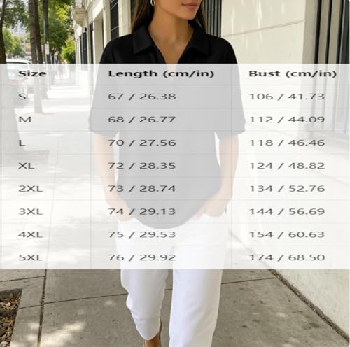 Polo décontracté col en V pour masquer les complexes avec un tricot gaufré ample - 4