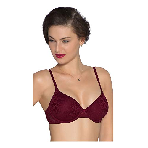 Image of Amante Lace Padded Underwire Full Coverage Bridal T-Shirt Bra