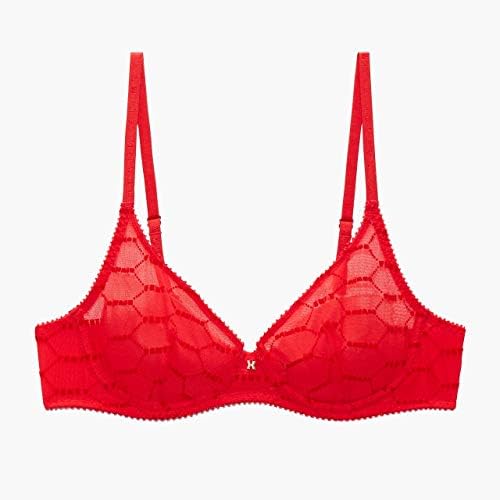 Savage X Fenty Women S Flocked Logo Unlined Bra At Amazon Women S Clothing Store