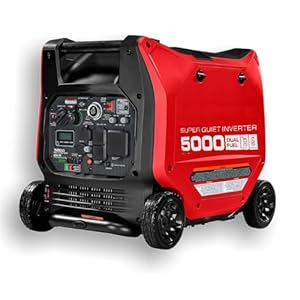 Fits PREDATOR 5000 Watt Dual-Fuel SUPER QUIET Inverter Generator with Remote Start & CO SECURE – Dual-fuel Capability to Run on Gasoline or Propane – Ideal for RVs, Home Backup, and More!