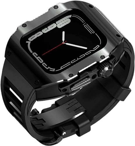 Bracelet de montre en caoutchouc pour Apple Watch SE et Series 9 actif