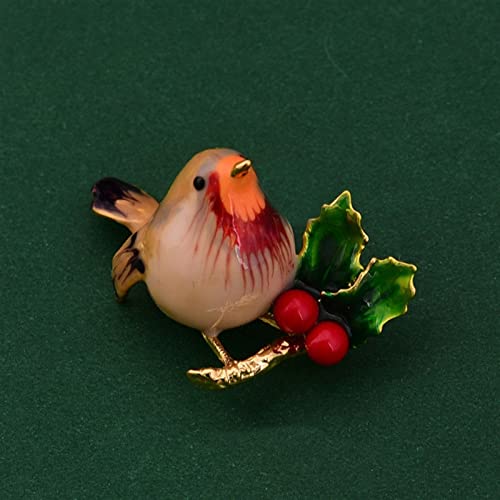 Broche agate rouge et pie WXKAGF pour sublimer une robe de soirée