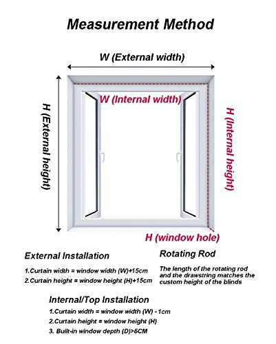 Persiana opaca de aluminio con acabado premium e impermeable para ventanas de cocina 8