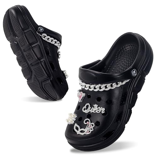 Image of PIMIO Garden Clogs for Women and Men,Slip On Work Shoes with Arch Support,Womens Mens Quick-Dry Water Shoes Casual Sandals,Comfortable Slippers