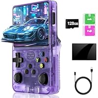 Consola de Juegos Retro , Pantalla IPS de 3.5 Pulgadas, 128 GB,