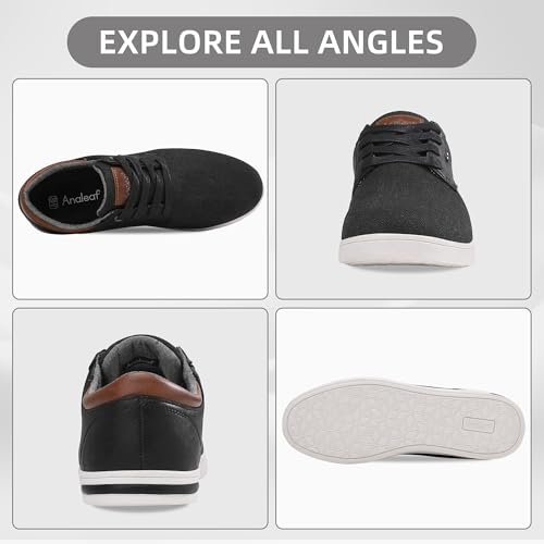 Mens Casual Shoes Fashion Dress Sneakers Breathable Business Shoes2