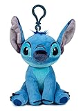 Lilo&Stitch Lilo&Stitch - Felpa Stich - Angel - Leroy rojo con sonido de 11\'41\"/20 cm, calidad supersuave, color azul