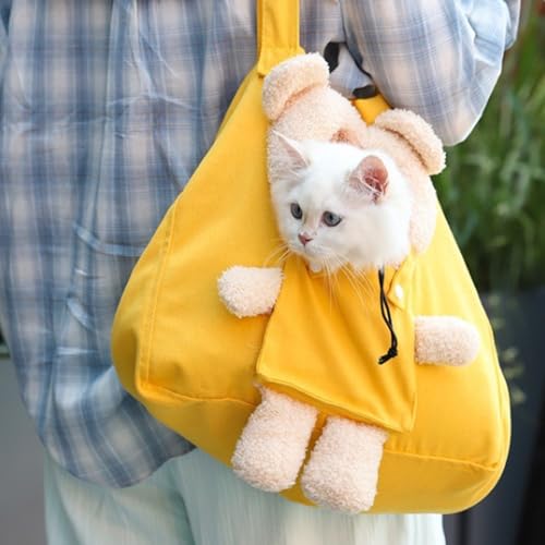 Sac de transport chat avec trou d'aération pour voyage extérieur