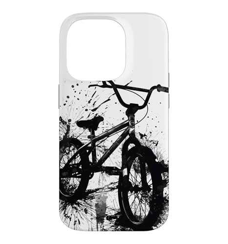 BMX �o�C�N �O�����W BMX ��юU�����y�C���g BMX �X�e���V�� �A�[�g�f�U�C�� �X�}�z�P�[�X iPhone 14 Pro �p