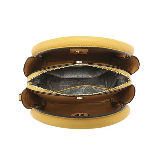 JEN & CO. Ruby Women's Shaped Handbag Crossbody Purse With Adjustable Removable Strap Vegan Leather3