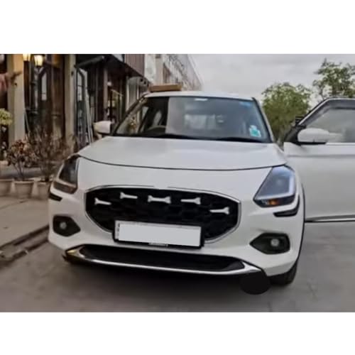 Mpowers' Chrome Grill Accessory For Maruti Suzuki 2024 Onwards | OEM Chrome Quality | Set of 5pcs