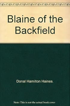 Hardcover Blaine of the Backfield Book