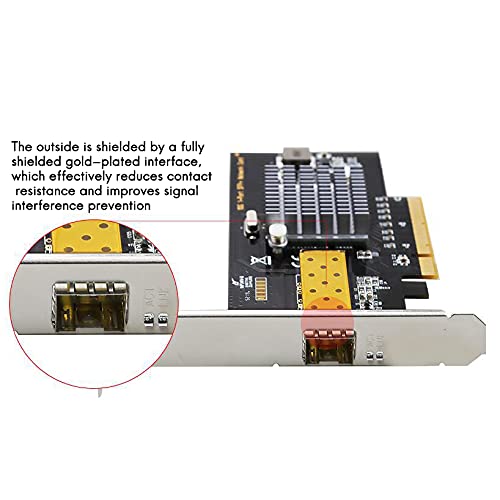 Carriere Scheda di Rete PCIE 10 Gigabit per Server 82599 Scheda di Rete PCI-E X8 LAN nel Fibra Ottica Desktop SFP 10Gbit