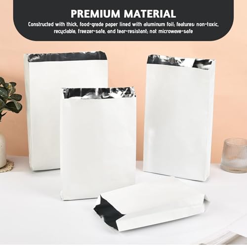 Bolsa para envoltorios para perros calientes con aislamiento térmico antigrasa 3