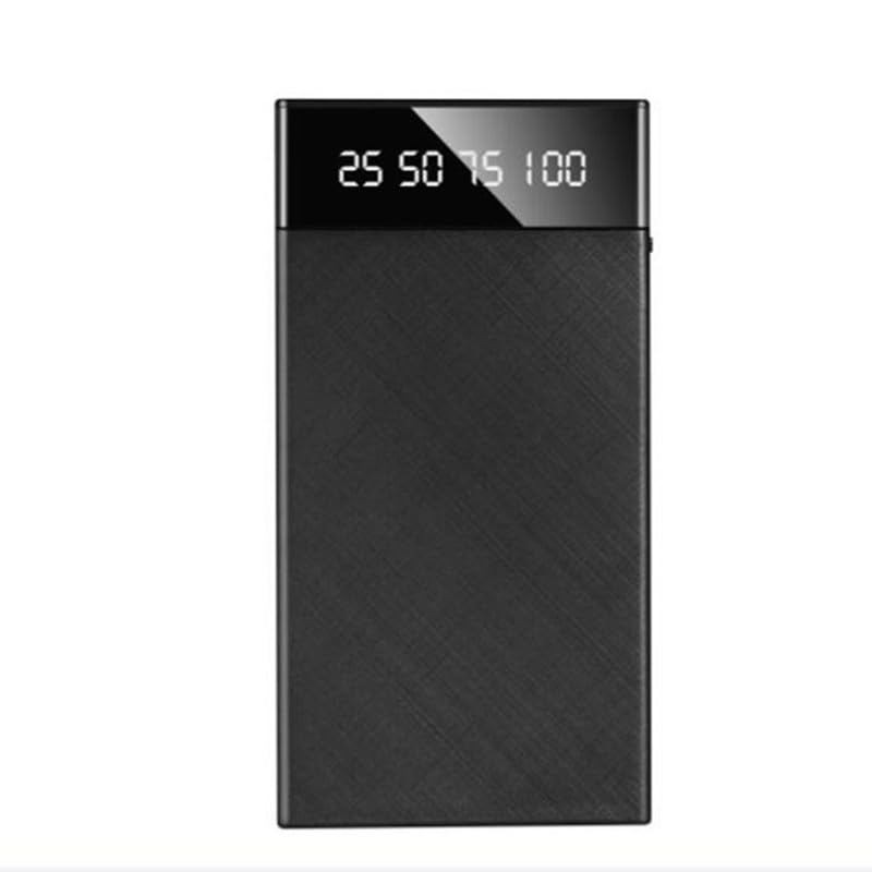 1000A Zasilacz Awaryjny Samochodu 6500mAh Przenośny Rozrusznik Awaryjny Auto Wzmacniacz Akumulatora Samochodowego 12V Mini Urządzenie Rozruchowe(Black)
