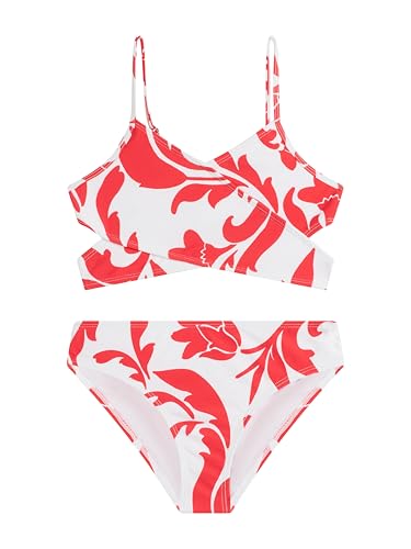 Image of Kanu Surf Girls' Coral Reef Beach Sport Wrap Around Bikini 2-piece Swimsuit
