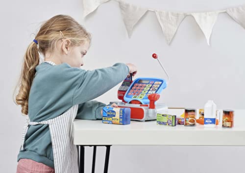 Casdon-Supermarket-Interactive-Toy-Shopping-Till-for-Children-Aged-3-Includes-Working-Calculator-Microphone-Scanner-More
