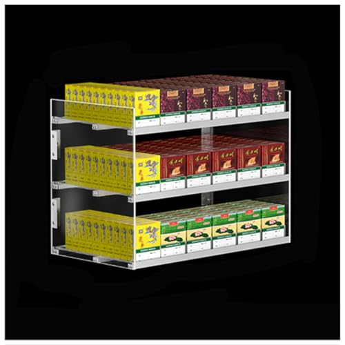 Présentoir à cigarettes armoire commerciale de comptoir à 3 niveaux - 2