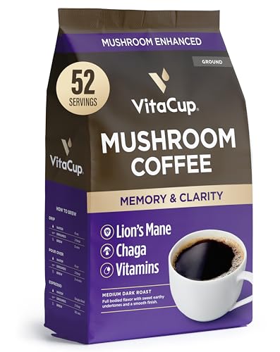 VitaCup Mushroom Coffee Grounds