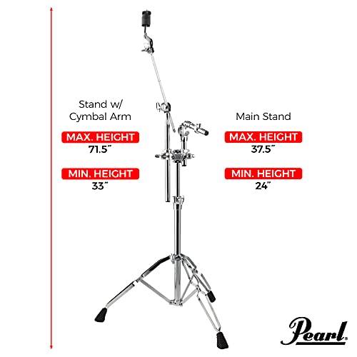 Pearl Tc930 Tom/Boom Stand With New Gyro Lock, Th900S, New Uni-Lock And Ch930 #TOP3