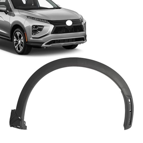 JX RACING Front Wheel Arch Molding Right Compatible with 2022 2023 2024 2025 2026 Mitsubishi Eclipse Cross Fender Flare Trim Right Side 7400A714