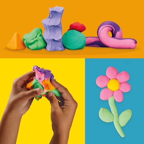 play doh bulk handout 42-pack of 1-ounce modeling compound cans back to school gifts prizes amp party favors kids arts amp crafts preschool toys ages 2 amazon exclusive