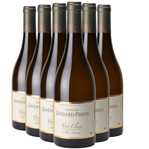 Viré-Clessé Quarts MAGNUM blanco 2023 - Domaine Gondard Perrin - DOP - Borgoña - Francia - Variedades de uva Chardonnay - 6x150cl