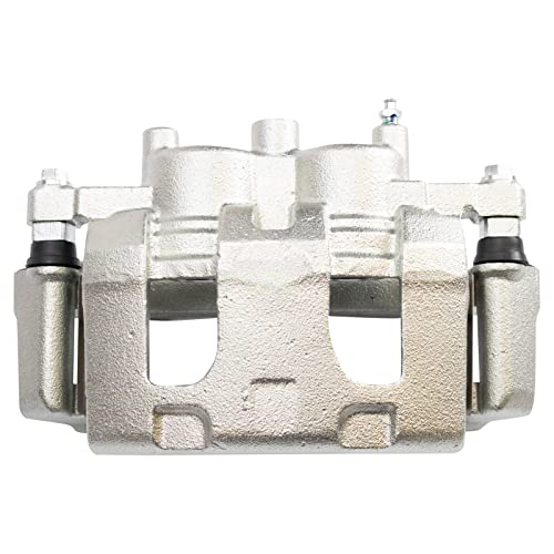 Image of TRQ Front Left Brake Caliper w /Bracket Drivers Side | For 2008-2009 Buick LaCrosse 2006-2011 Lucerne Cadillac DTS 2014-2016 Chevrolet Impala Limited