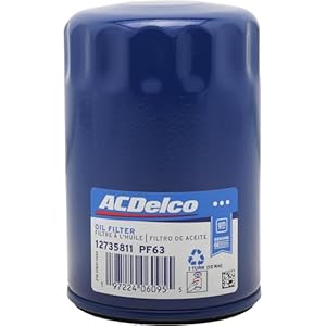 ACDelco GM Original Equipment PF63 (12735811) Filtro de aceite de motor