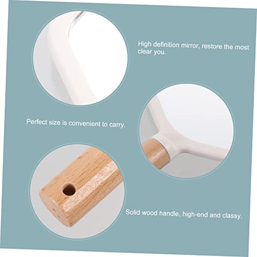Espejo portátil de mano PRETYZOOM para maquillaje y viaje miniatura 5