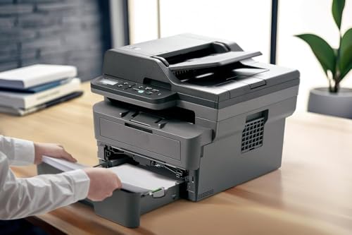 Image of B Printer DCP-B7640DWB (New Launch) Auto Duplex Multi-Function WiFi Monochrome Laser Printer,30 PPM,Multifunction Print Scan Copy,LCD (Toner Cartridge)
