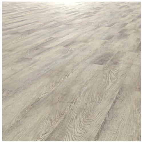 HORI Klick Hartvinylboden Rigid SPC Landhausdiele Holzoptik - Klick-Vinyl mit Trittschalldämmung - schwimmende Verlegung - - 122 x 18 x 0,5 cm - 2,2 m² - 10 Dielen