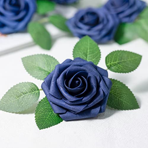 Mocoosy 50Pcs Roses Artificial Flowers - Image 2