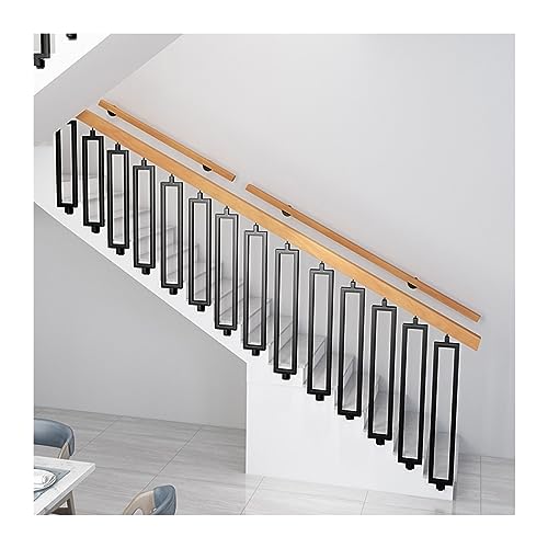 Pasamanos para escaleras Columnas simples Escaleras Pasamanos Rotación Compuesto Ático Barandillas Villas Balcones interiores Vallas de madera maciza Uso doméstico Pasamanos de escalera interior al ai