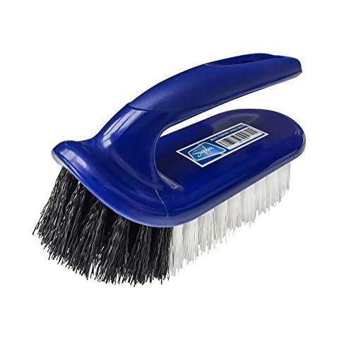 Saplax Multi Purpose Hand Scrubbing Brush Heavy Duty Bathroom Kitchen Carpet Floor Car Bath & Stiff Household Indoor Outdoor Hard Cleaning Brush With Handle Cover