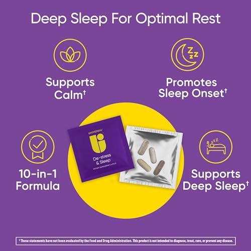 De-stress & Sleep Daily Multivitamin Supplement, Relaxation, Sleep Onset, Vitamin C, B6, Magnesium, Ashwagandha, Melatonin, L-Theanine, Valerian Root, Zinc, Zylaria (30 Pack) - Image 5