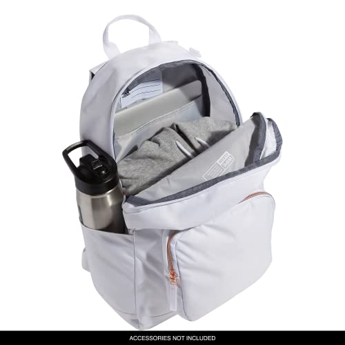 Adidas Mochila para uso diário, Branco/ouro rosa, One Size, Mochila diária