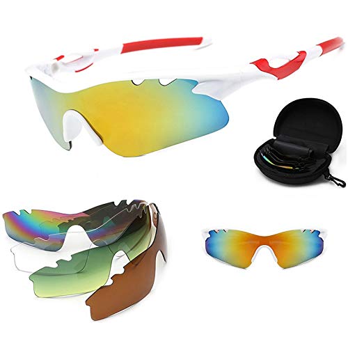 Gafas de ciclismo polarizadas para pedalear al aire libre con total protección